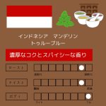 画像1: インドネシア　マンデリン　トゥルーブルー　深煎り　500g (1)